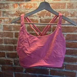 Lululemon Athletica Pink Sports Bra